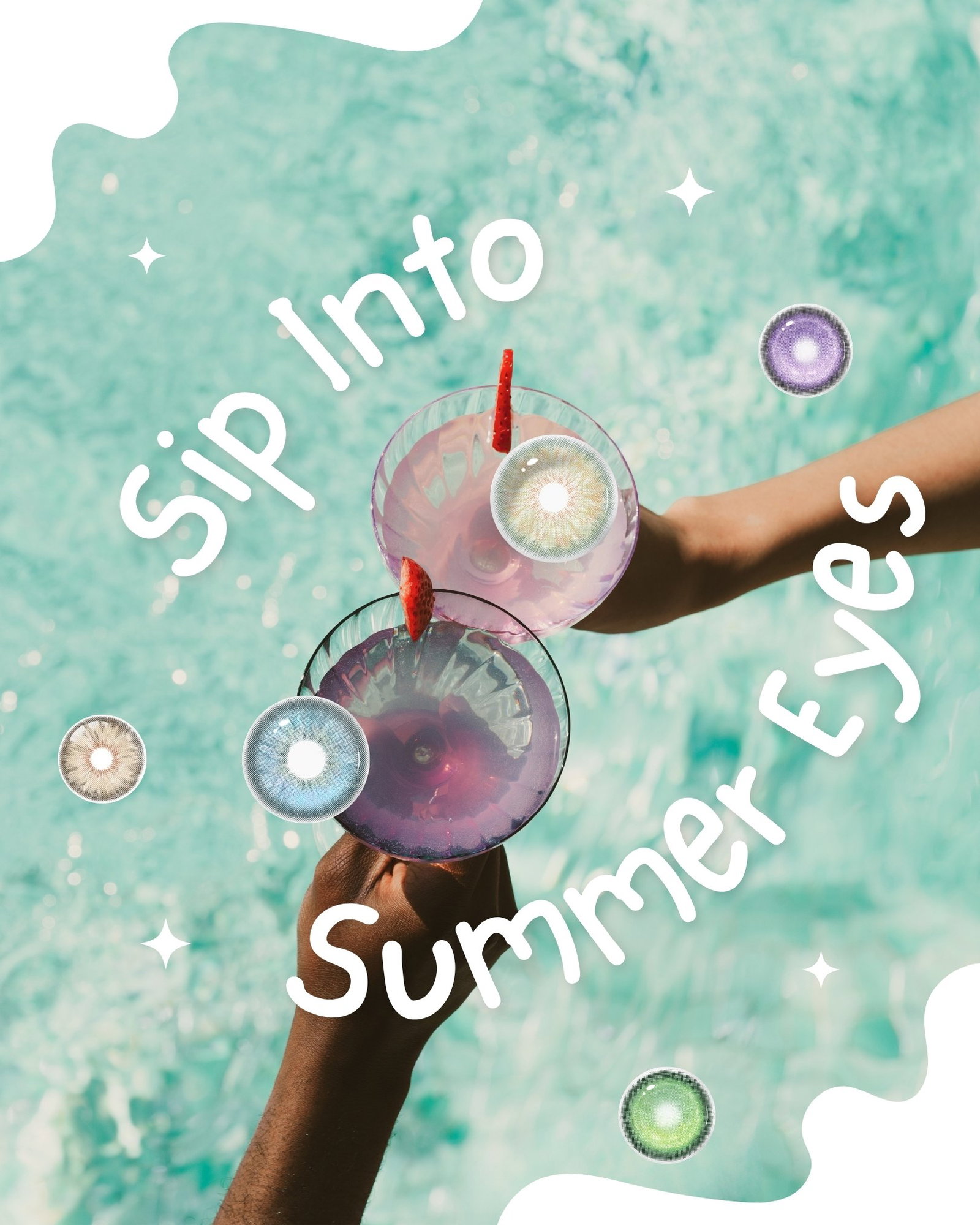 Summer Drink-Inspired Contacts
