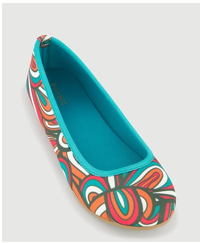 Shop Round Toe Ballerina Flats