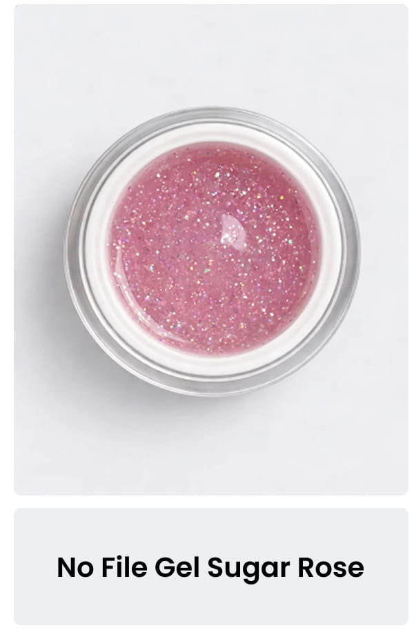 No File Gel Sugar Rose