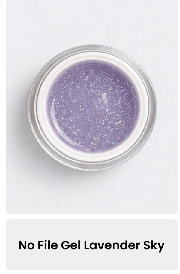 No File Gel Lavender Sky