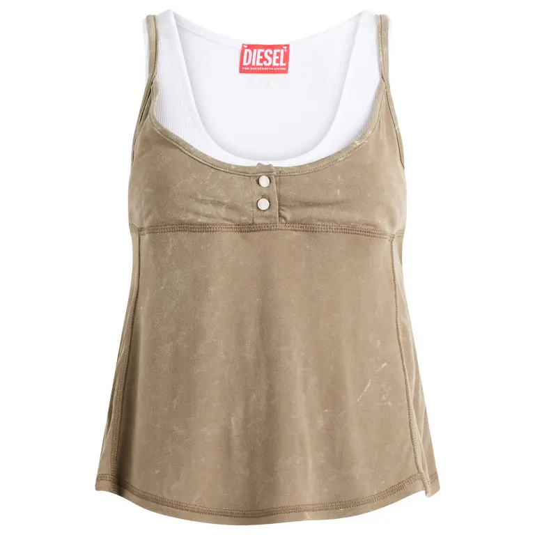 Diesel T-Olisse Double Layer Cami Top