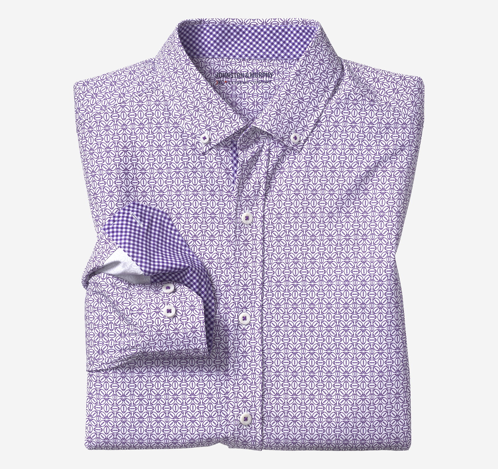 Image: Game Day XC+™ Long-Sleeve Football Print Shirt