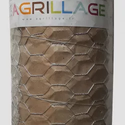 Image of Grillage Triple Torsion, Hauteur 150cm AGRILLAGE - Maille Hexagonale de 25mm - Longueur 50m
