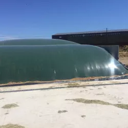 Image of Film d'ensilage Premium PLASTIGREEN métallocène 115µ, noir vert, bobine XL 50 m