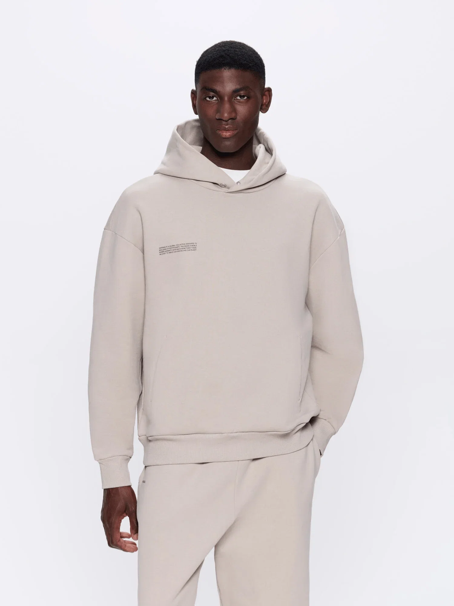 Image of Mens DNA Hoodie—stone