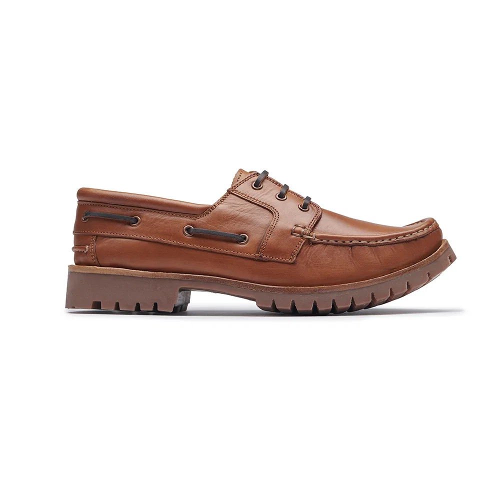 Image of Admiral Deck Shoe - Tan