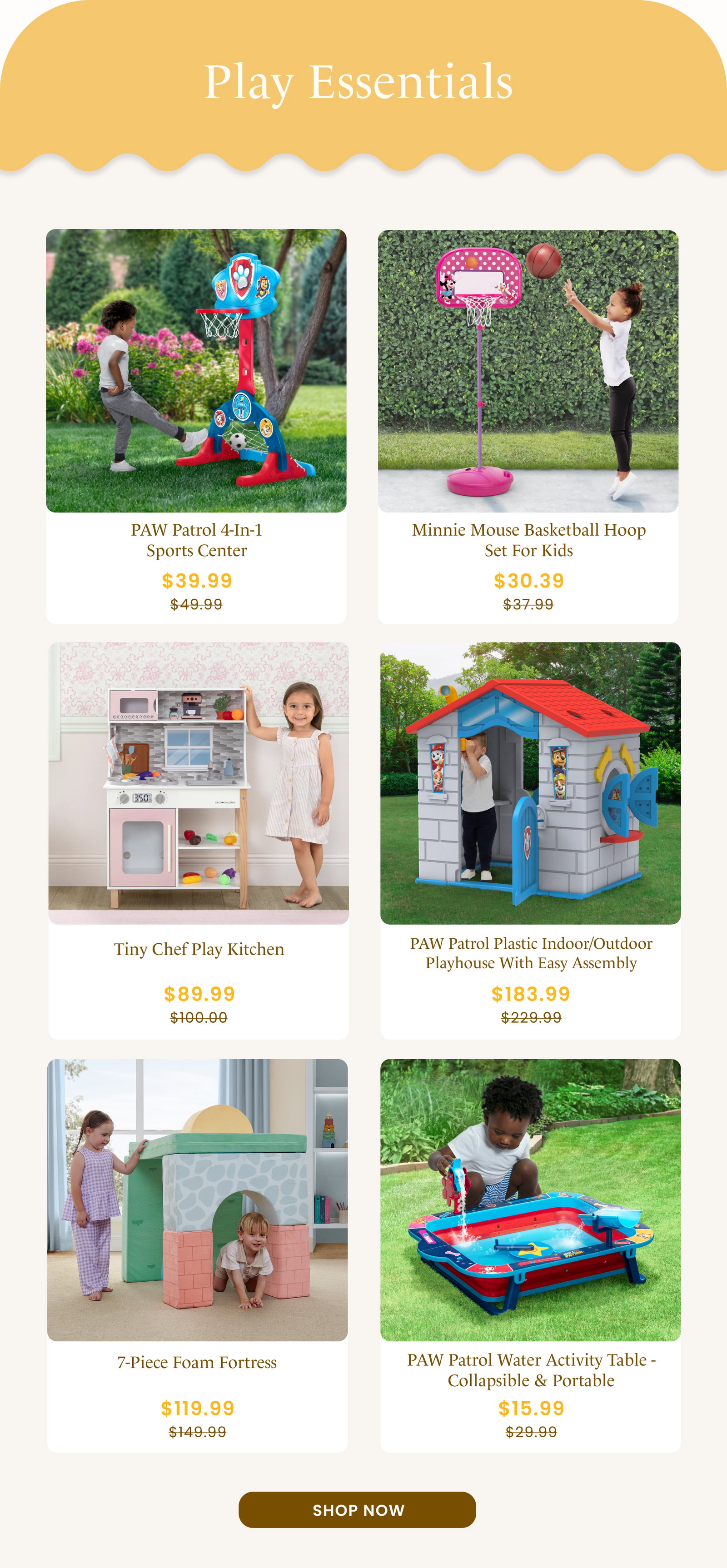 Shop Play Essentials