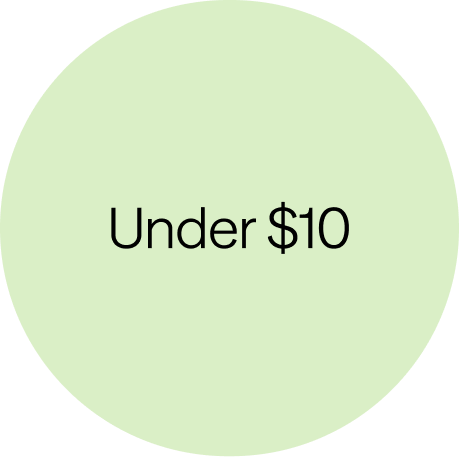 Shop under $10