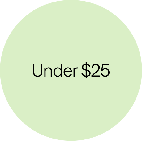 Shop under $25