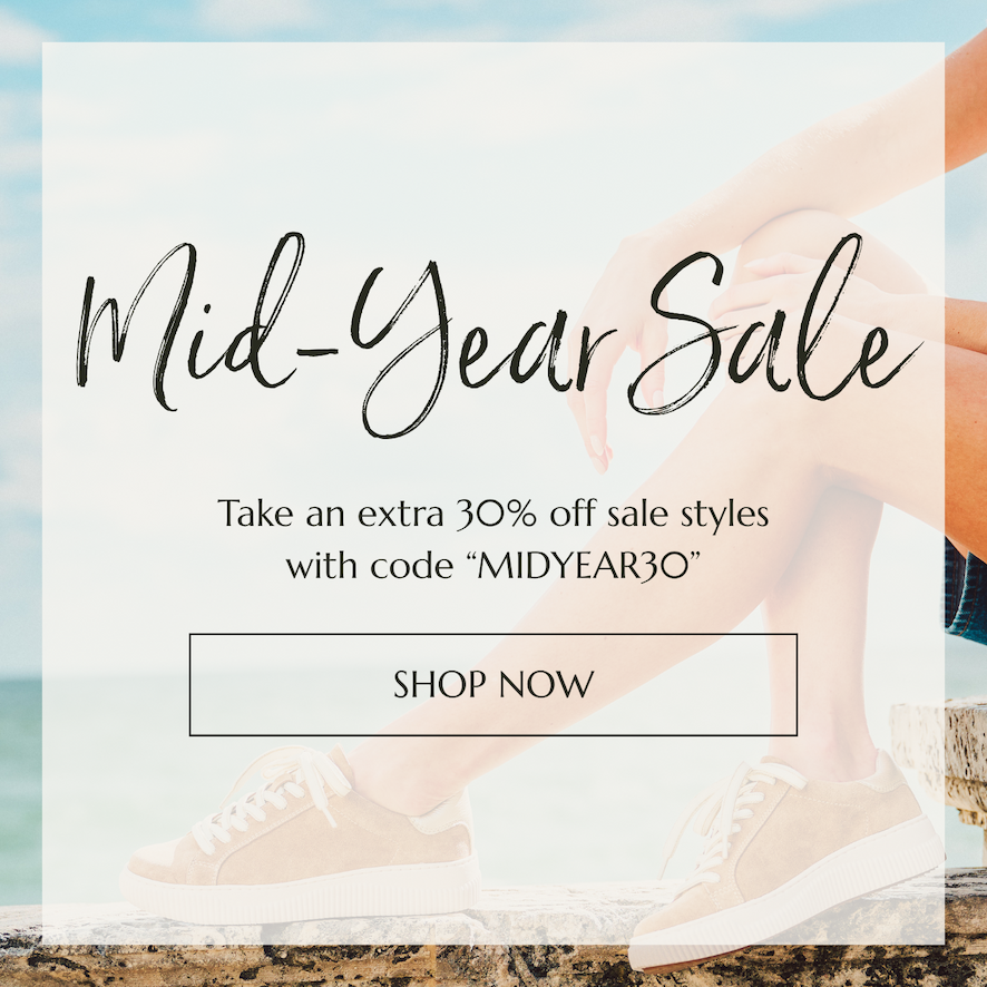 Mid-Year Sale 30% Off Select Styles