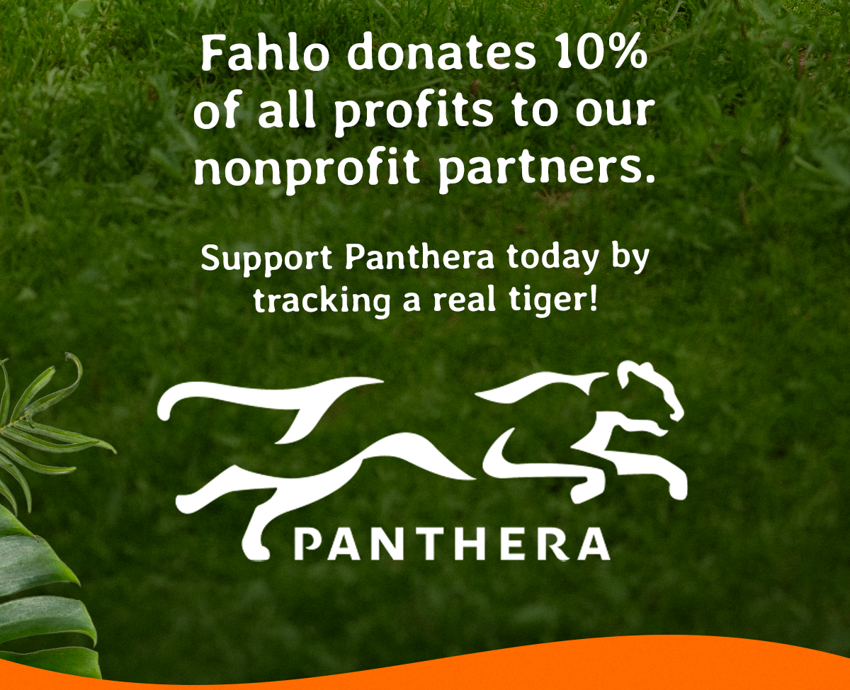 In honor of International Tiger Day, Fahlo brought these miracle cats back for a flash. Shop now.
