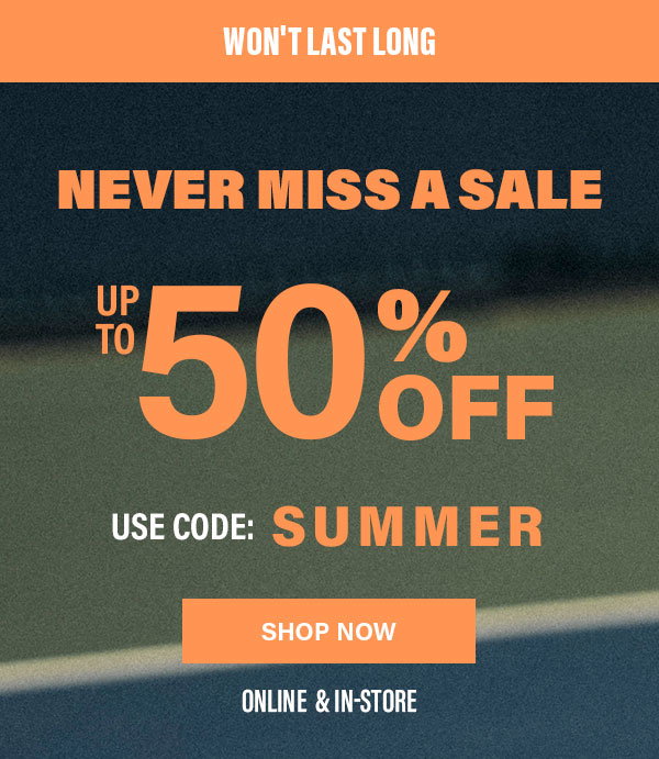 Up To 50% Off 
