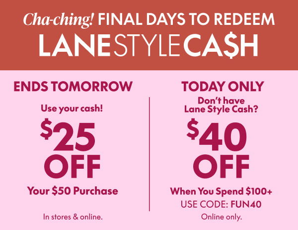 $40 Off $100+