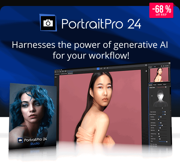 Anthropics Portrait Pro | The world's easiest portrait enhancement software