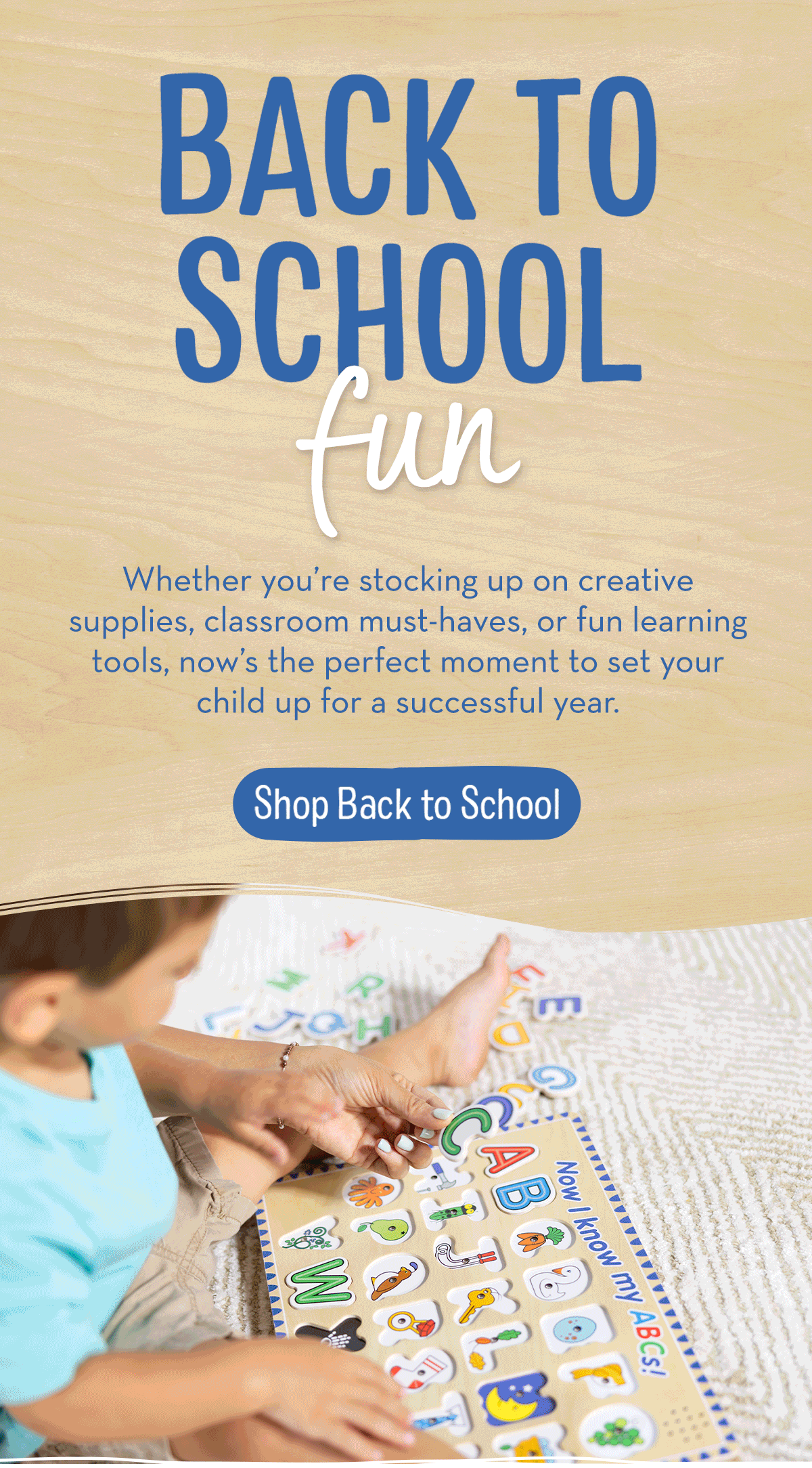 Back to school fun