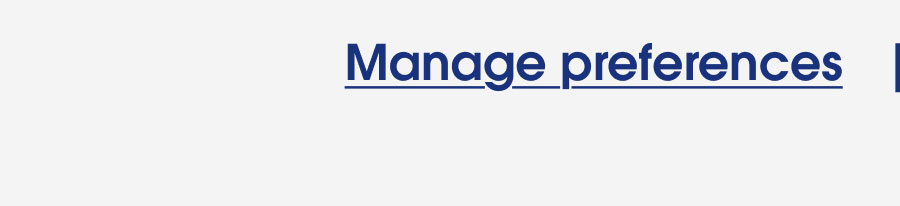 Manage preferences