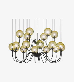 Vistosi Puppet 2-Tier Chandelier