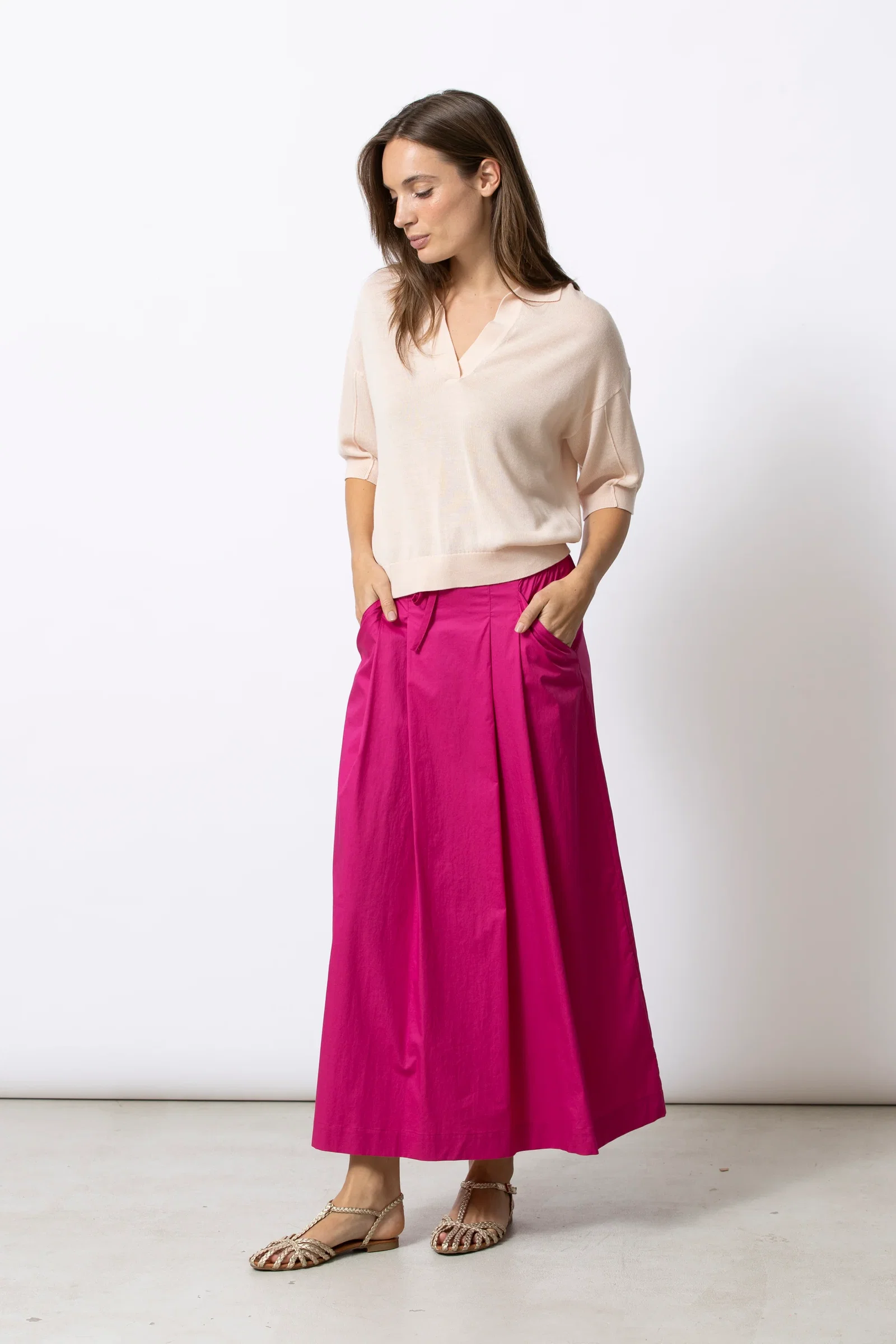 Image of TONKA fuchsia rok