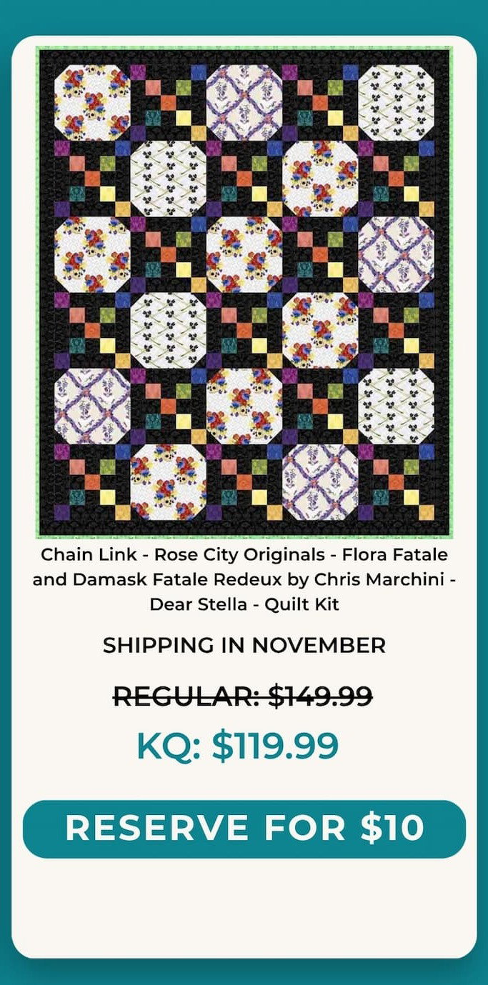 Chain Line Quilt Kit