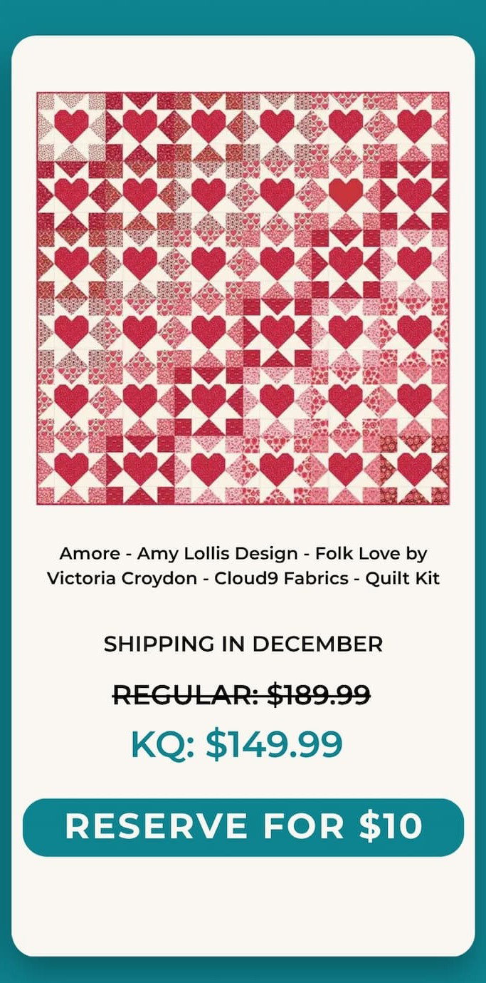 Amore Quilt Kit