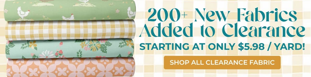 New Clearance Fabric