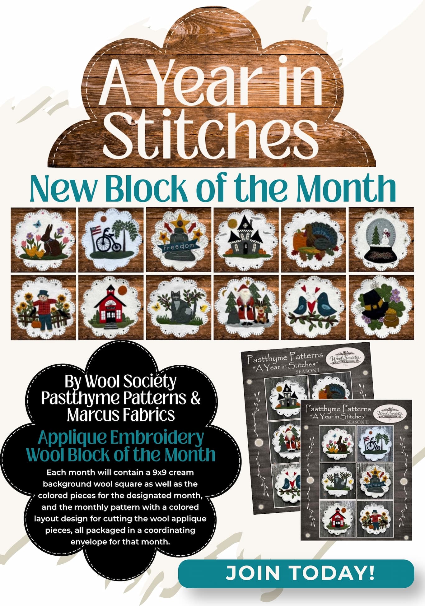 A Year in Stitches