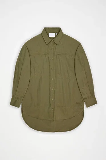 Light Woven Long Sleeve W Shirt