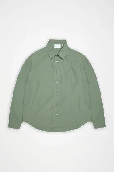 Light Woven Long Sleeve Shirt