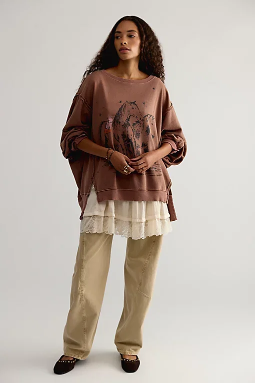 We The Free Graphic Camden Pullover