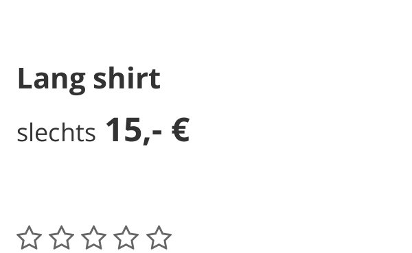 Onze favorieten