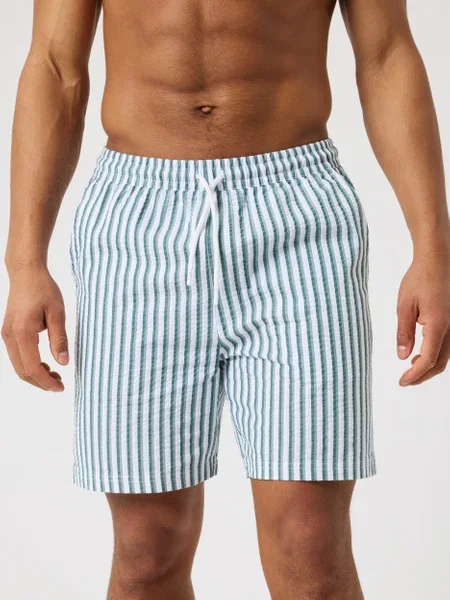 Borg Seersucker Resort Shorts