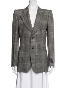 Wool Plaid Print w/ Tags