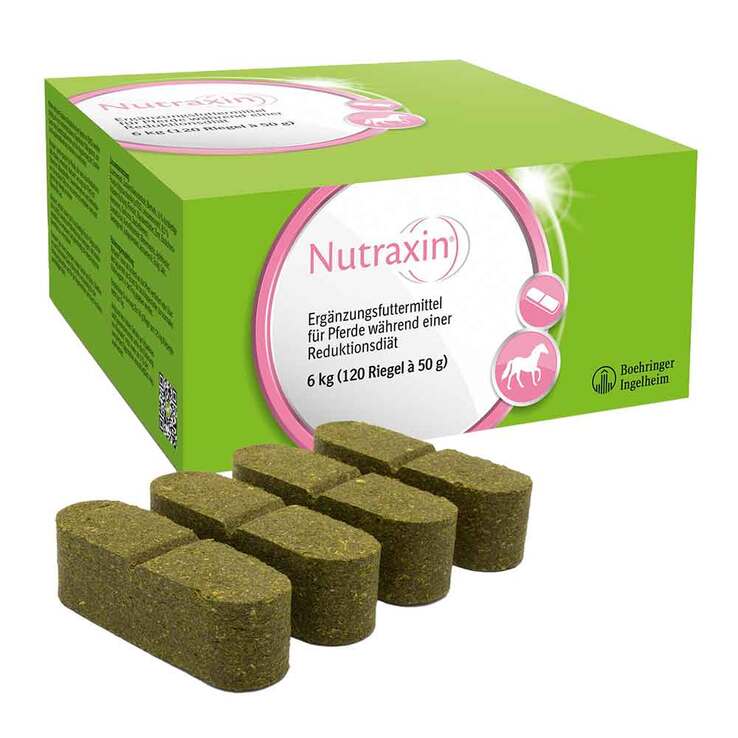 Nutraxin Ergänzungsfuttermittel Riegel für Pferde