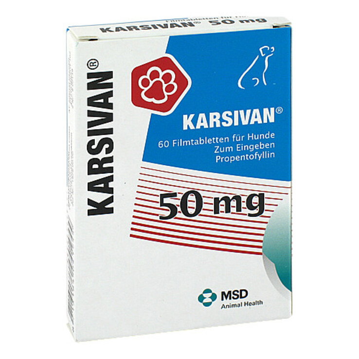 KARSIVAN 50 mg Filmtabletten für Hunde⁵
