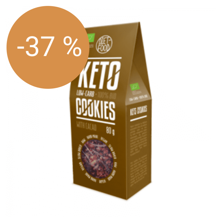 Image of Keto suklaakeksi, luomu 80g