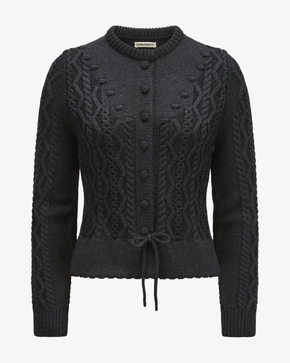 Trachten-Strickjacke Lene aus Merinowolle