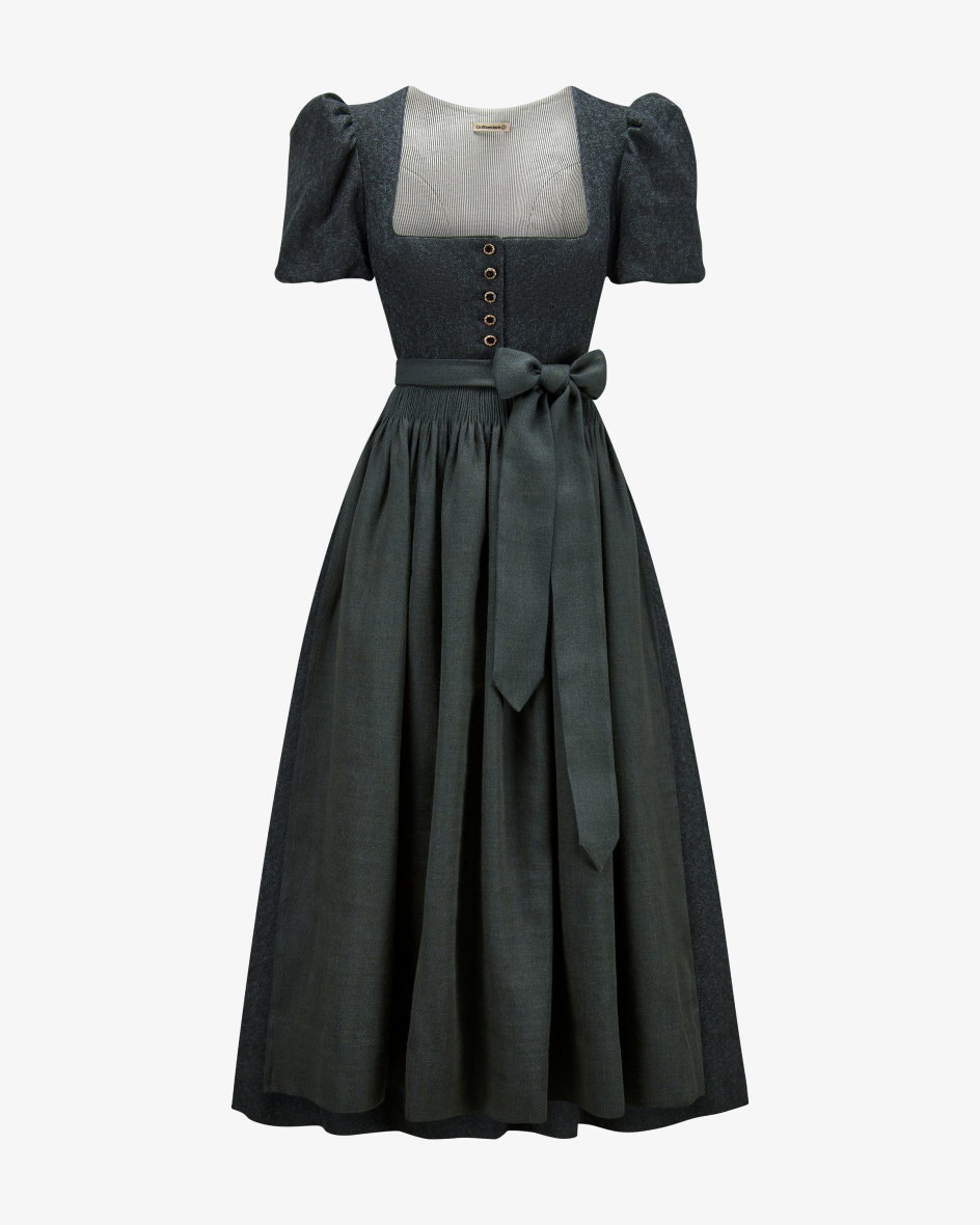 x LODENFREY Dirndl lang Laura mit Schürze 