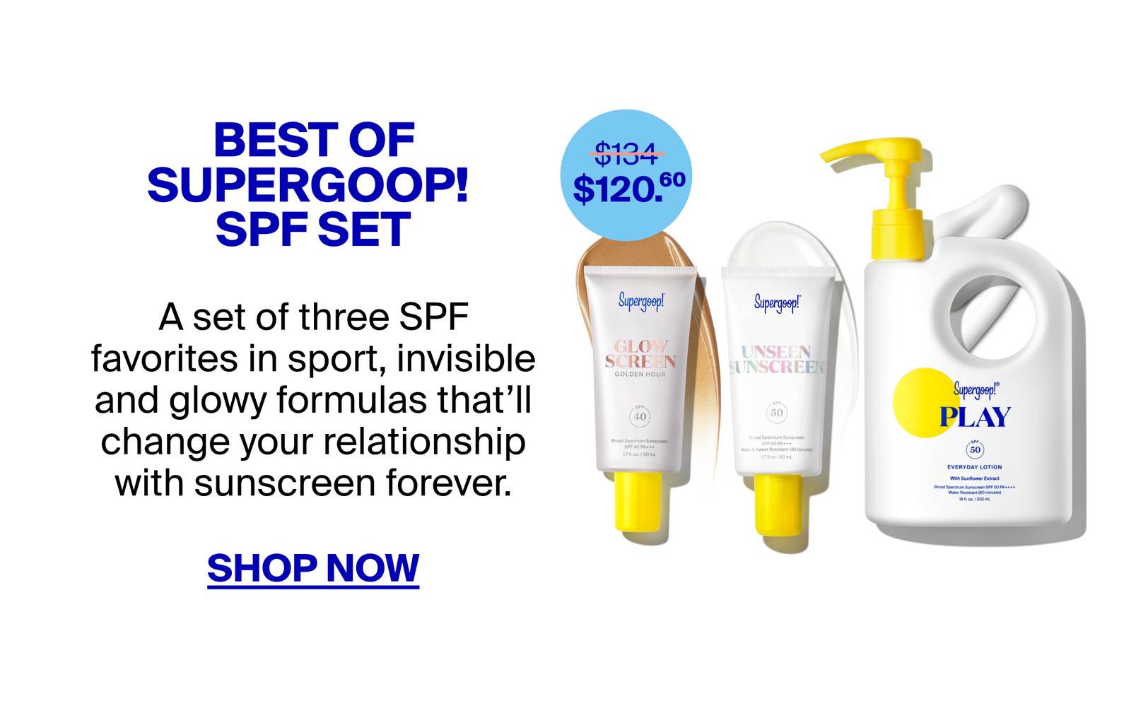 Best of Supergoop! SPF Set
