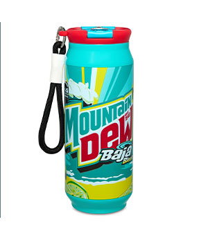 Mountain Dew Baja Blast Can Water Bottle - 17 oz.