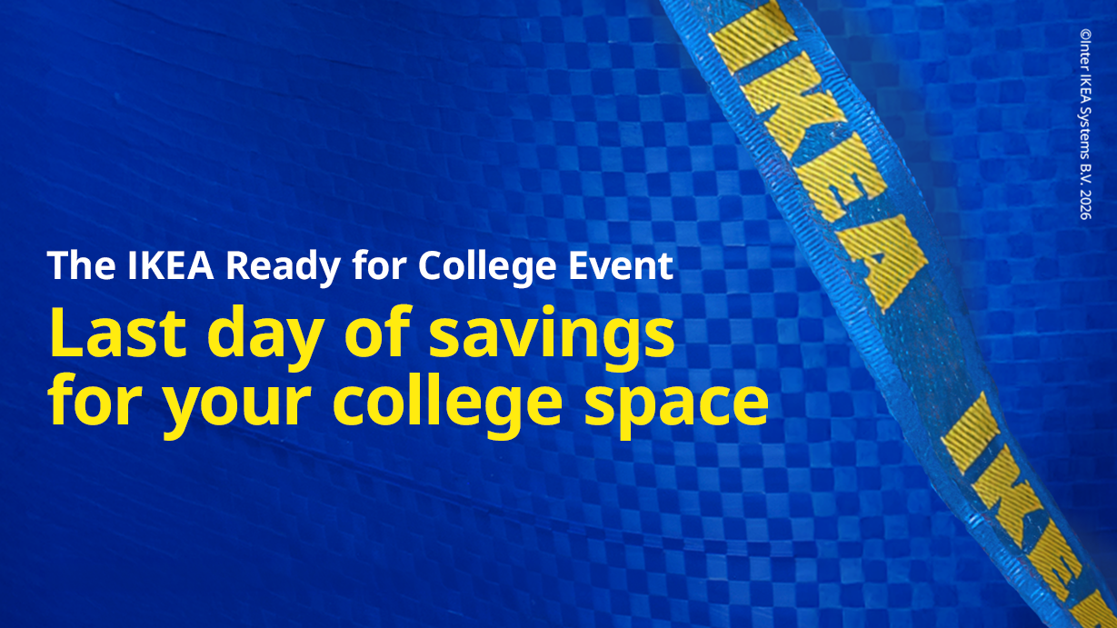 IKEA Ready for College Event