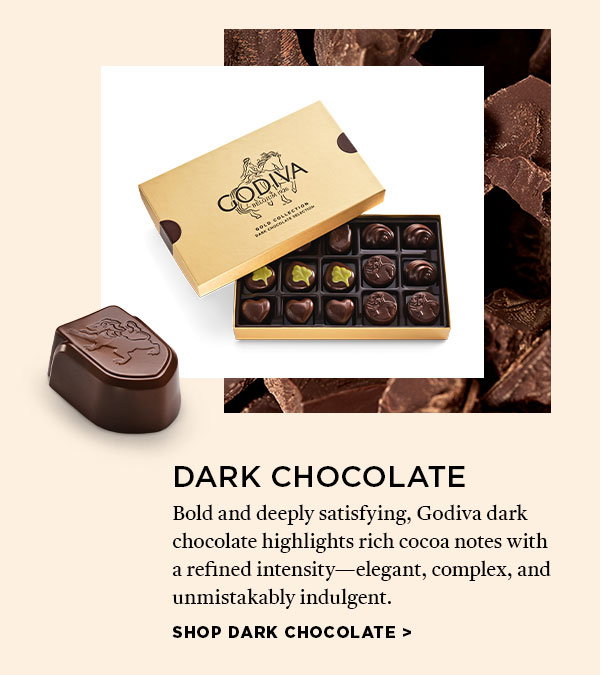 Dark Chocolate Gold Gift Box, 15pc.