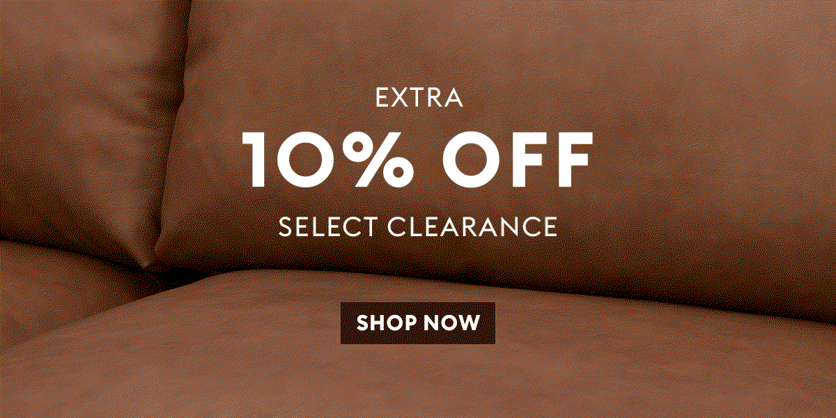 Extra 10% Off Selected Clearance