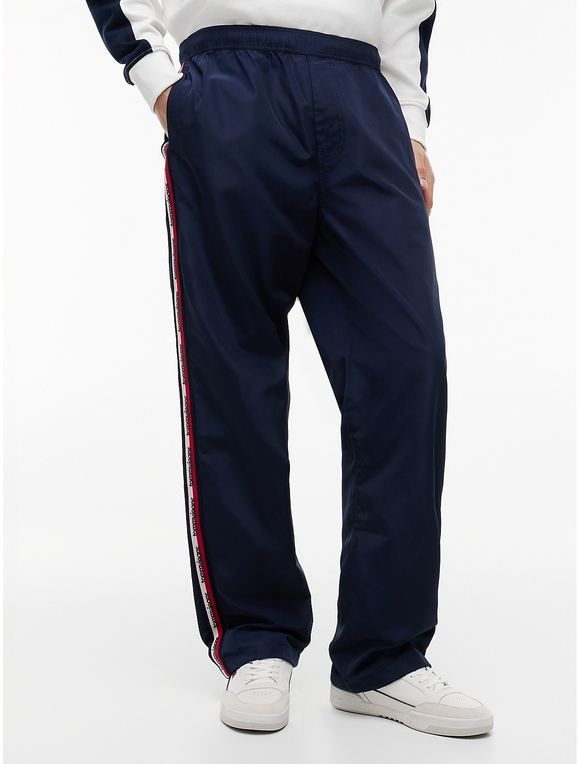 Image of Tommy Jeans Logo Tape Track Pant
