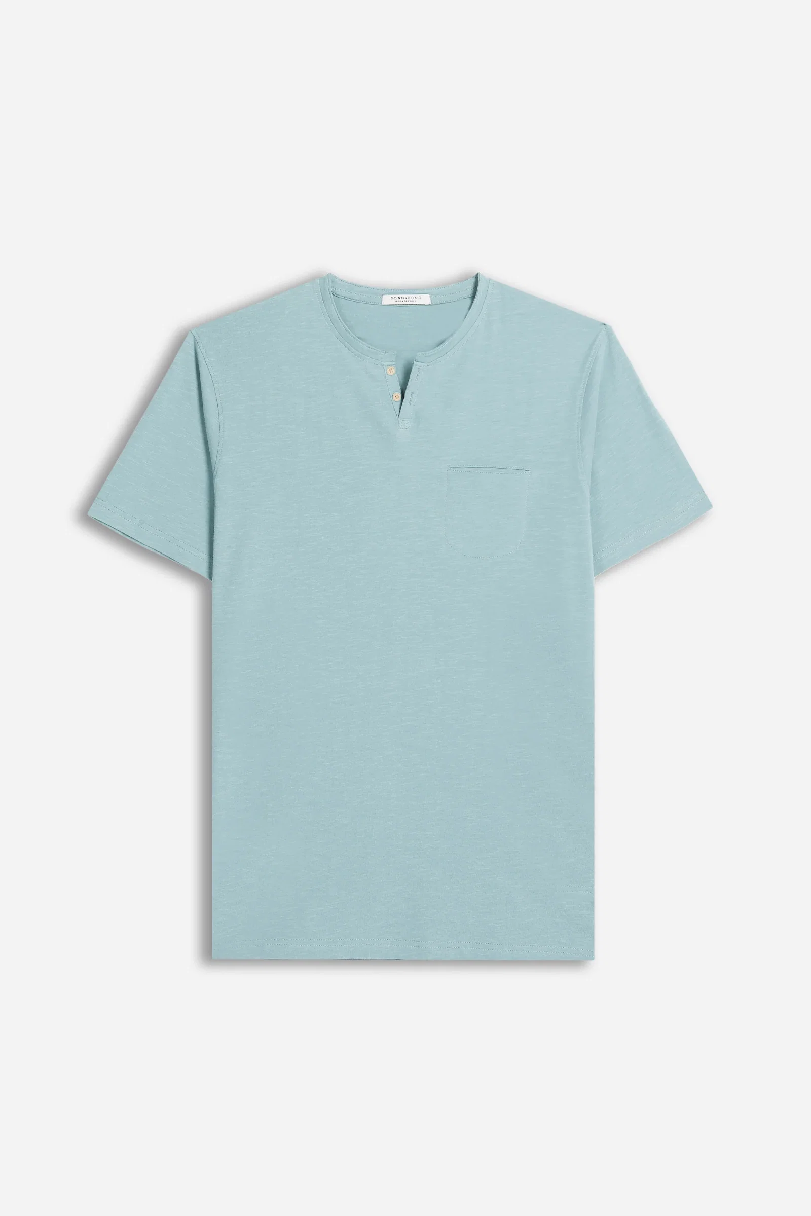 Image of T-SHIRT COLLO A GOCCIA 
