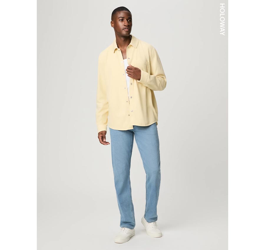 Transcend Normandie 32" Straight Jean in Holoway