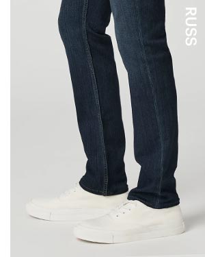 Transcend Lennox 32" Slim Jean in Russ