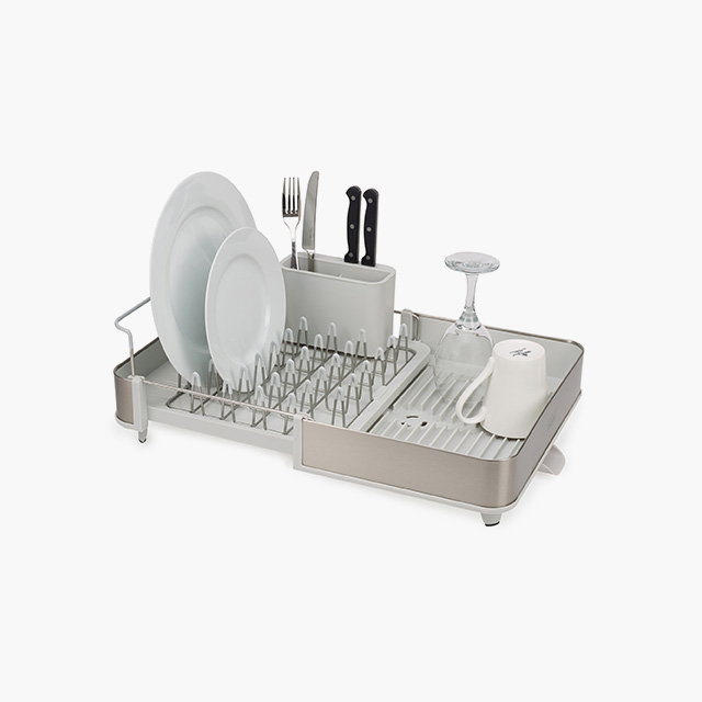 Extend™ Steel Expandable Stone Dish Rack