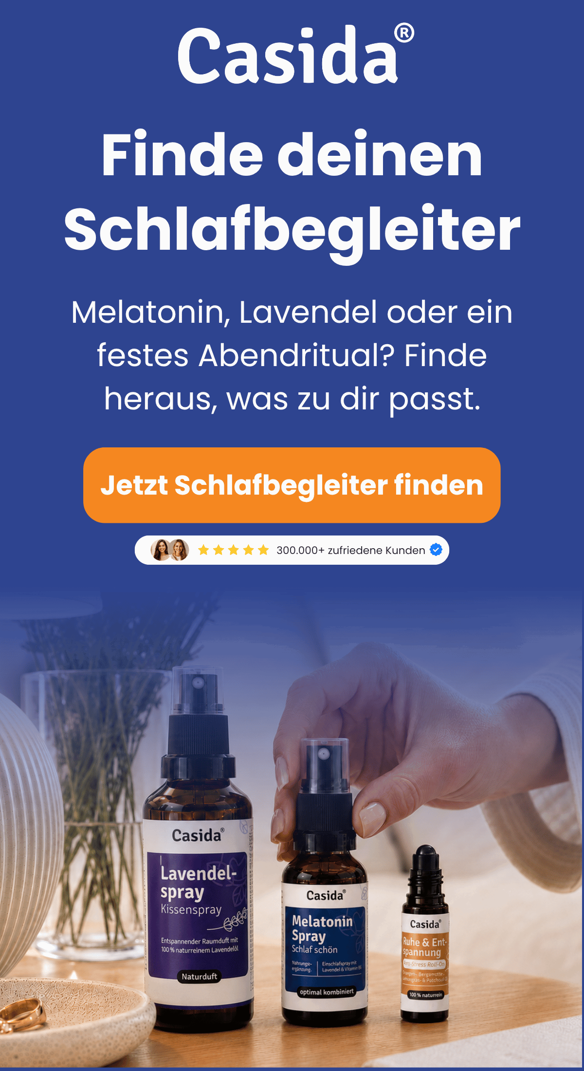 Finde deinen Schlafbegleiter