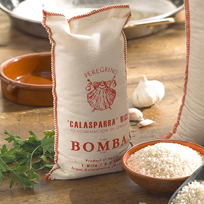 Bomba Paella Rice by Peregrino