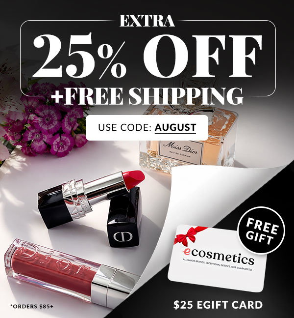 25% OFF + $25 GIFT CARD + FREE SHIPPING
